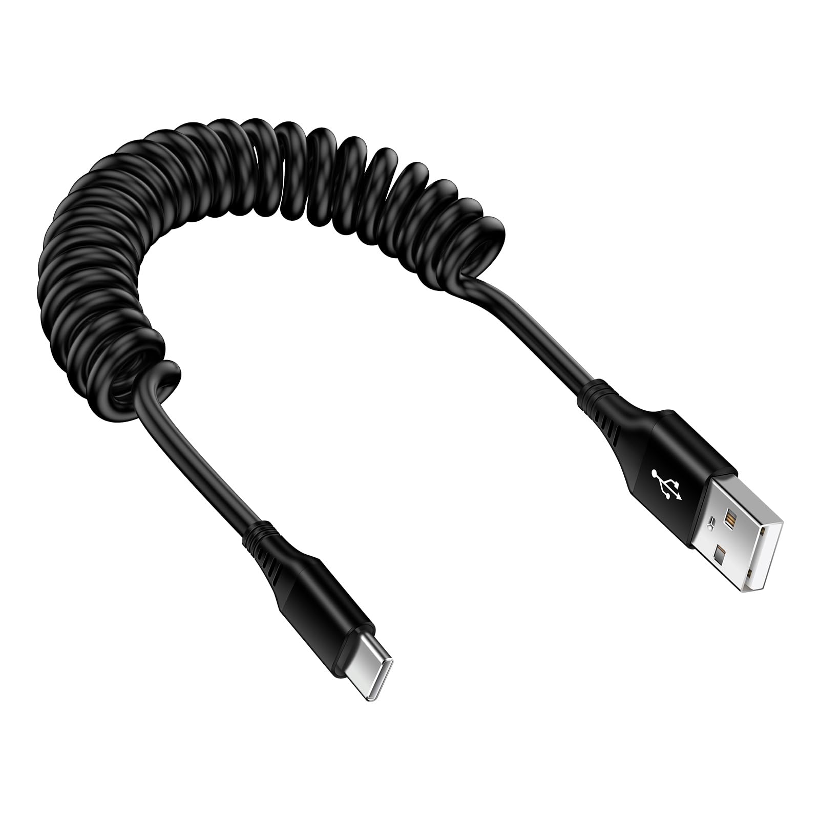 Galaxy S24Ultra 本体 充電ケーブル付き Amazon.com: Samsung S24 Ultra FE Coiled USB C to USB A Cable Fast